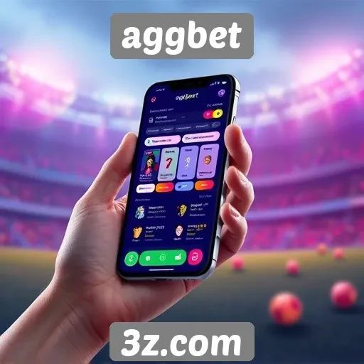 Experiência do usuário no aggbet mobile